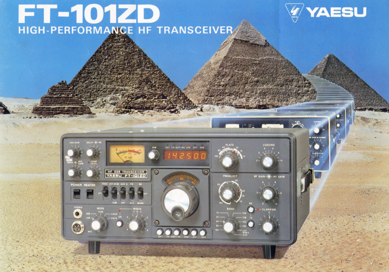 Yaesu FT-101ZD Mark 1 - Brochure (American)