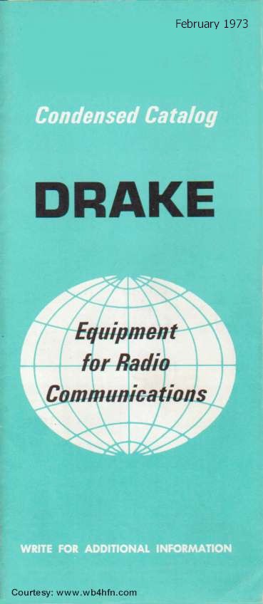 Drake Full-Line Condensed Equipment Catalogue (1973-02)