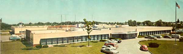 The Heathkit plant at Hilltop Road in St. Joseph at about 1960
