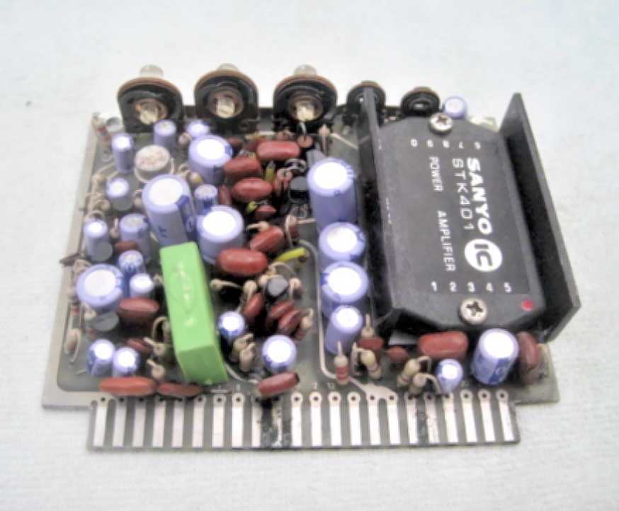 Photo of the PB-1189 Audio Module used in the Early FT-101's.