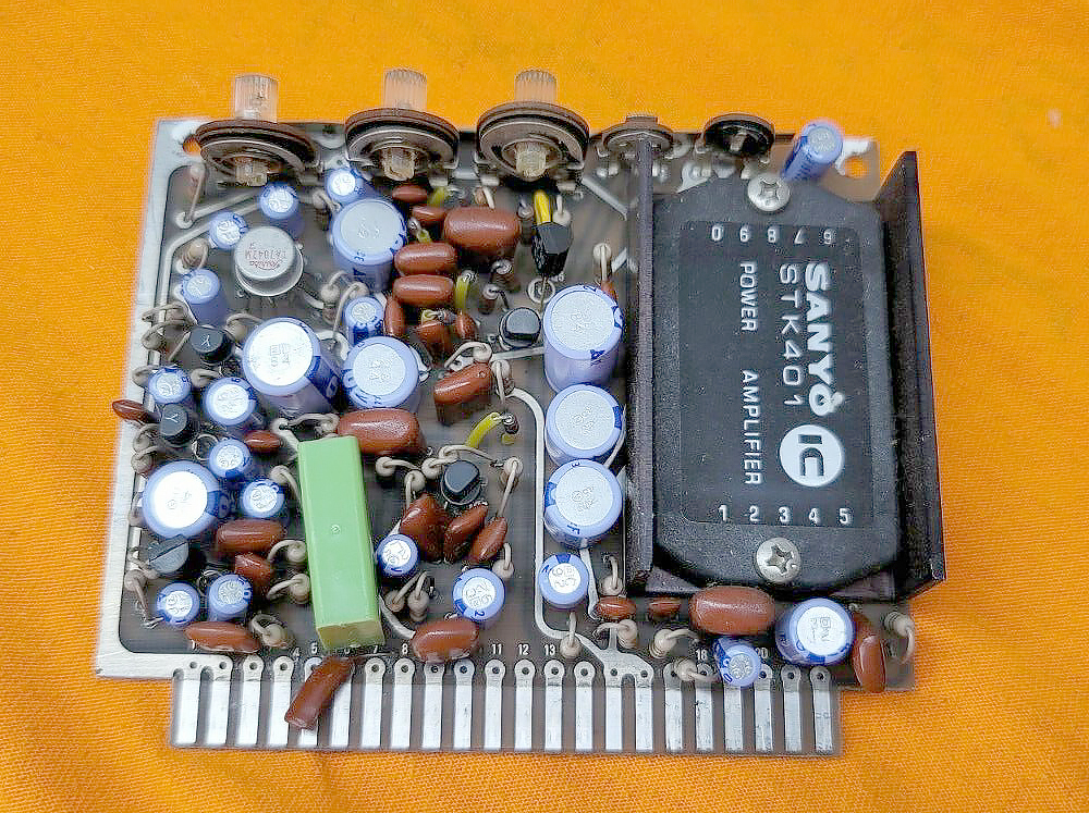 Photo of PB-1189A Audio Module that was fitted in the early FT-101 Transceivers.