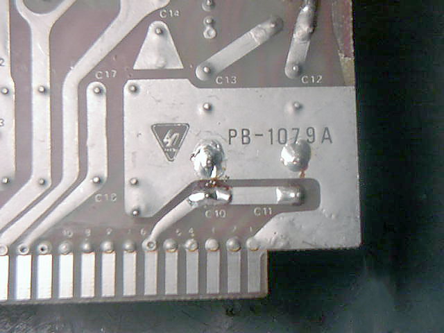 Photo of PB-1079A Power Regulator Module Fitted to the Early Yaesu FT-101 Series Transceiver