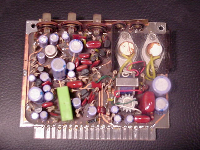 Photo of PB-1081B Audio Module that is installed in the very early Yaesu FT-101 Transceivers