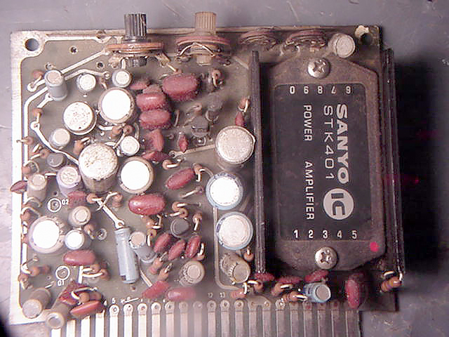 Photo of PB-1315 Audio Module that was fitted in Early FT-101B's