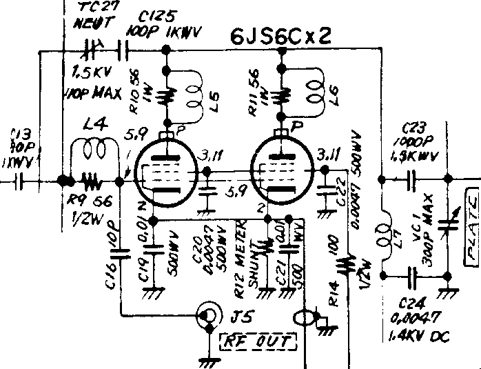 Power Amplifier (Tank) Circuit