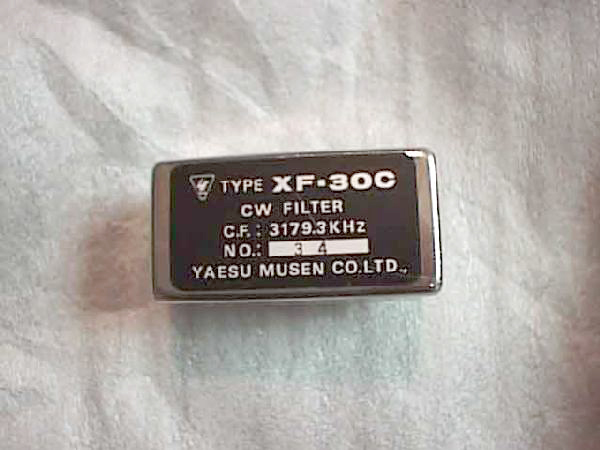 Yaesu XF-30C 600 Hz CW Filter for the Yaesu FT-101 Transceiver