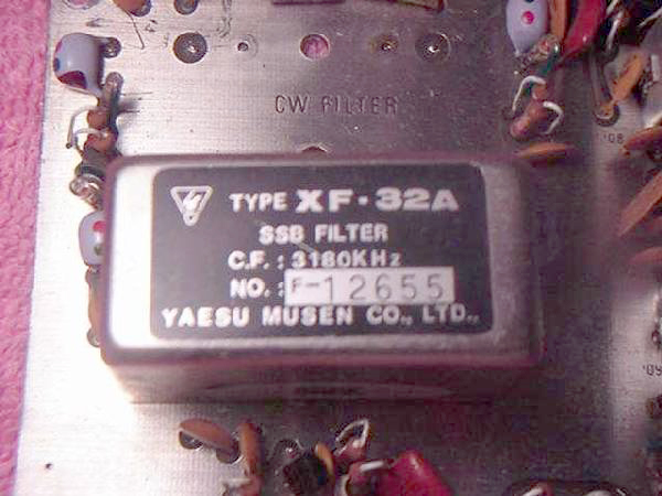 Yaesu FT 101 XF 32A 2.4 KHz SSB 8 Pole Filter