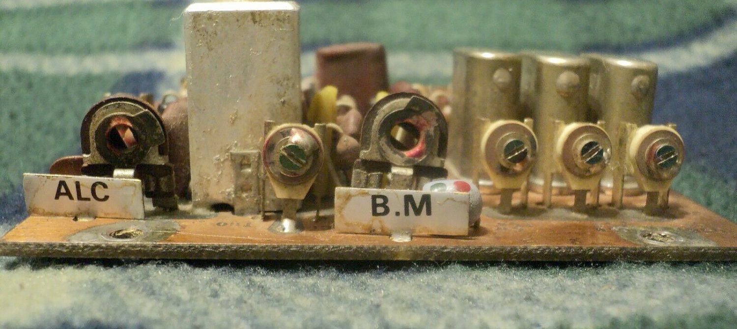 Close-up Photo of the PB-1184A Modulator Module that was fitted in the FT-101 Series of Transceiver