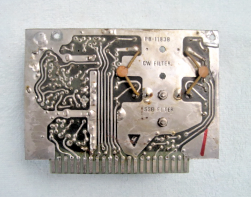 Photo of the PB-1183B Low Frequency IF Module used in most of the FT-101 Series
