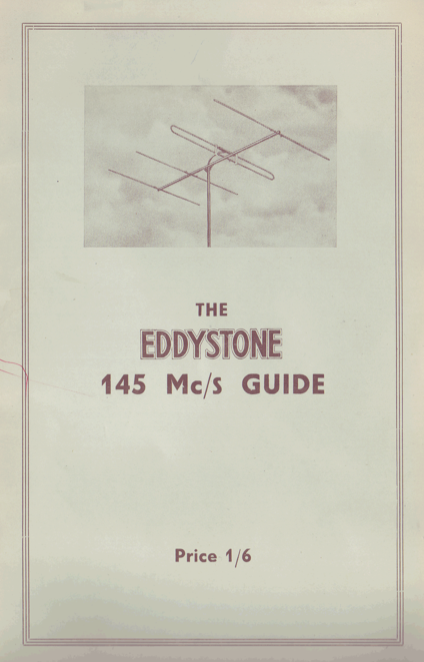 The Eddystone 145 Mcs Guide
