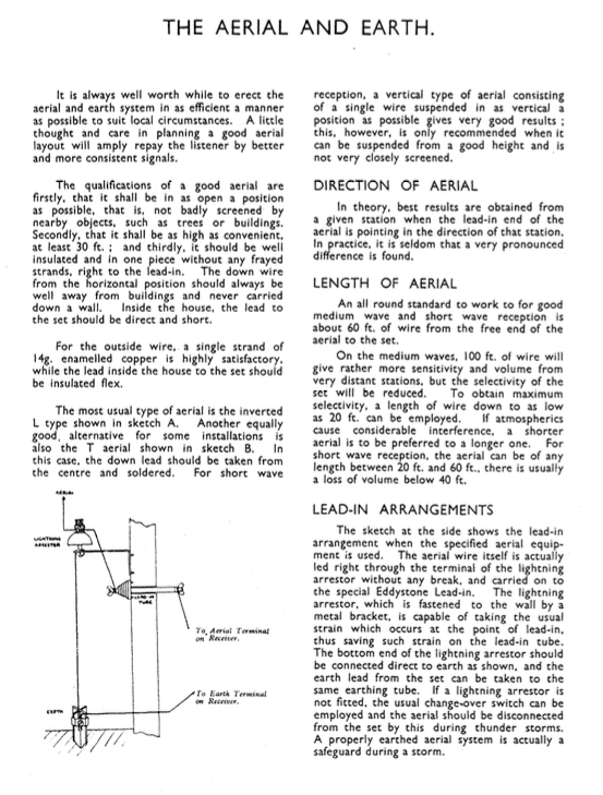 The Aerial and Earth Feeder Paper