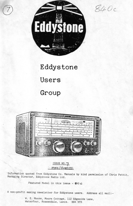 Eddystone Users Group Magazine (Lighthouse) - Volume 07