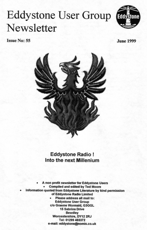 Eddystone Users Group Magazine (Lighthouse) - Volume 55