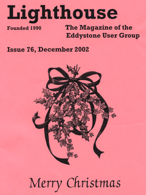 Eddystone Users Group Magazine (Lighthouse) - Volume 76