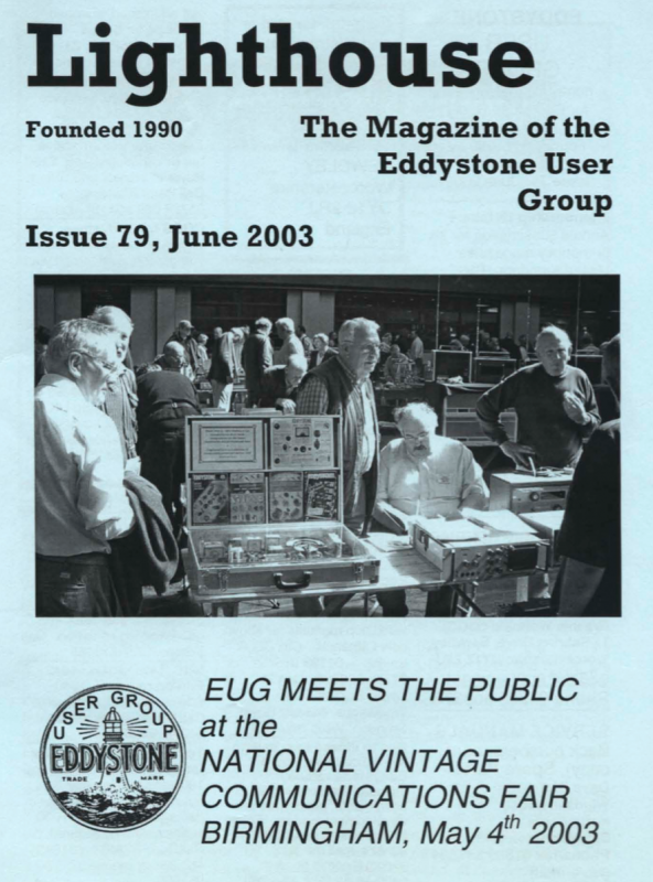 Eddystone Users Group Magazine (Lighthouse) - Volume 79