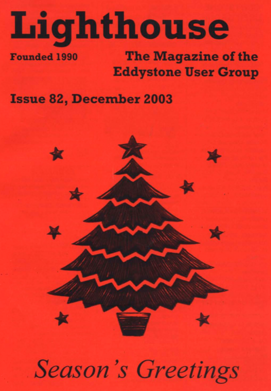 Eddystone Users Group Magazine (Lighthouse) - Volume 82