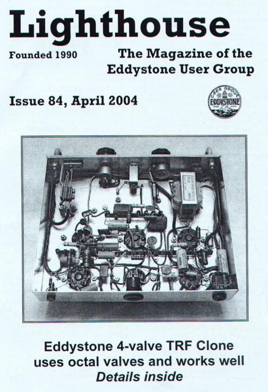 Eddystone Users Group Magazine (Lighthouse) - Volume 84