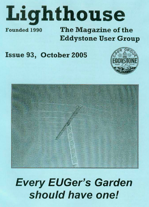 Eddystone Users Group Magazine (Lighthouse) - Volume 93