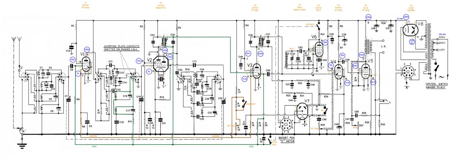 Type 740 Schematic Diagram