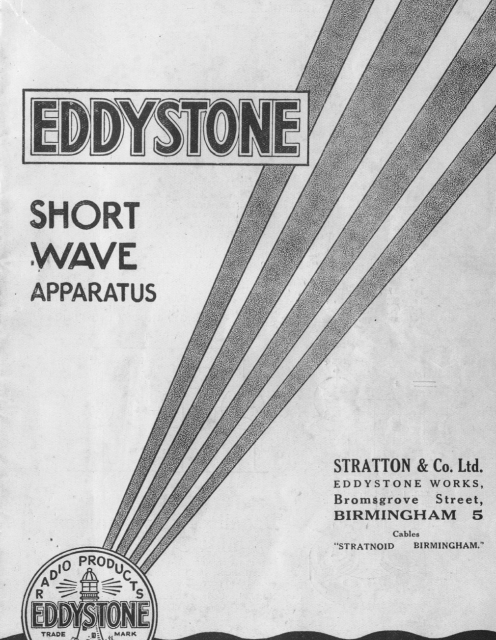 Eddystone Short Wave Apparatus Catalogue (Pre-War 2)