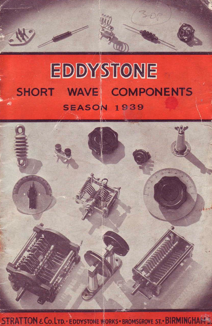 Eddystone Short Wave Components Catalogue (1939)