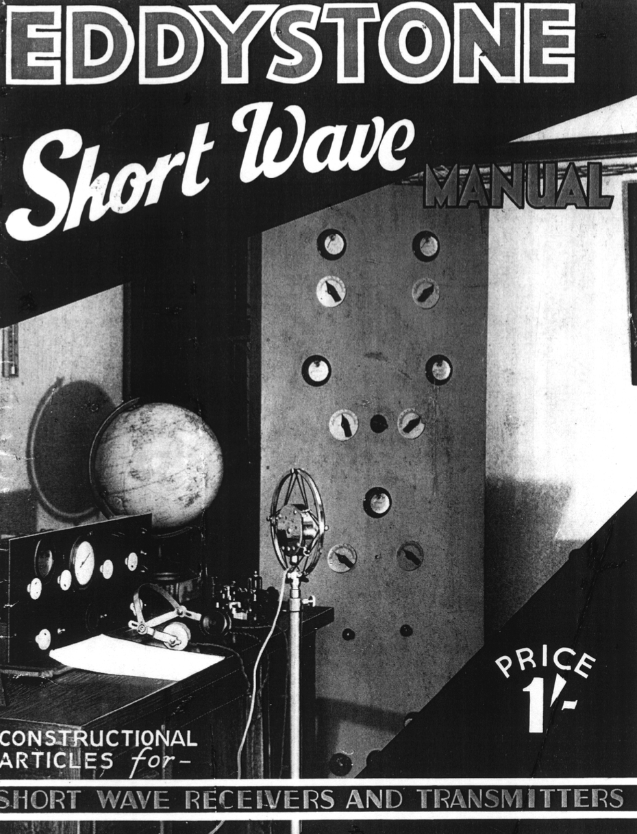 Eddystone Short Wave Manual Volume 4 2nd Edition (1938)