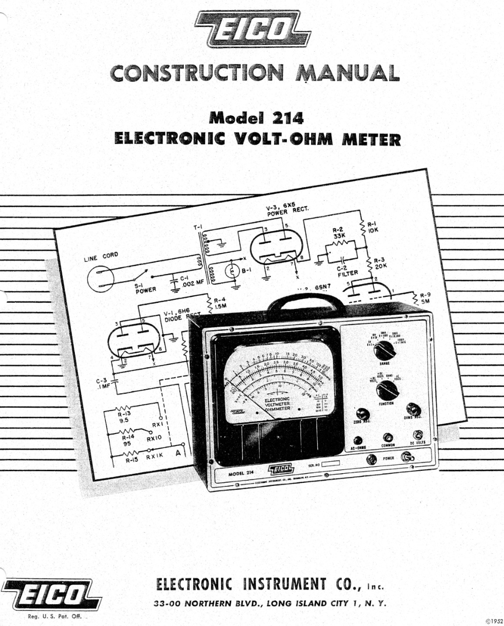 EICO 214 - Construction Manual
