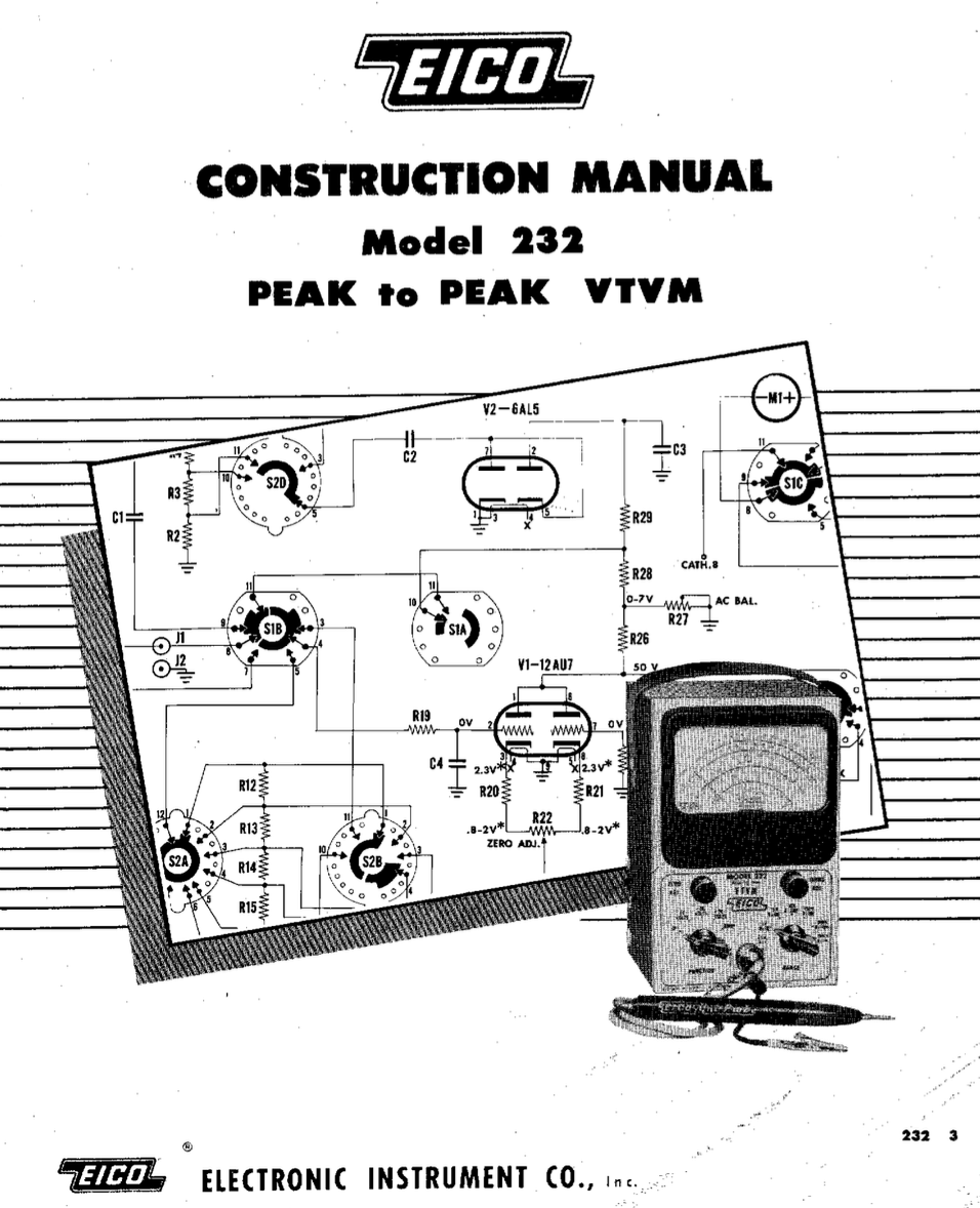 EICO 232 - Construction Book