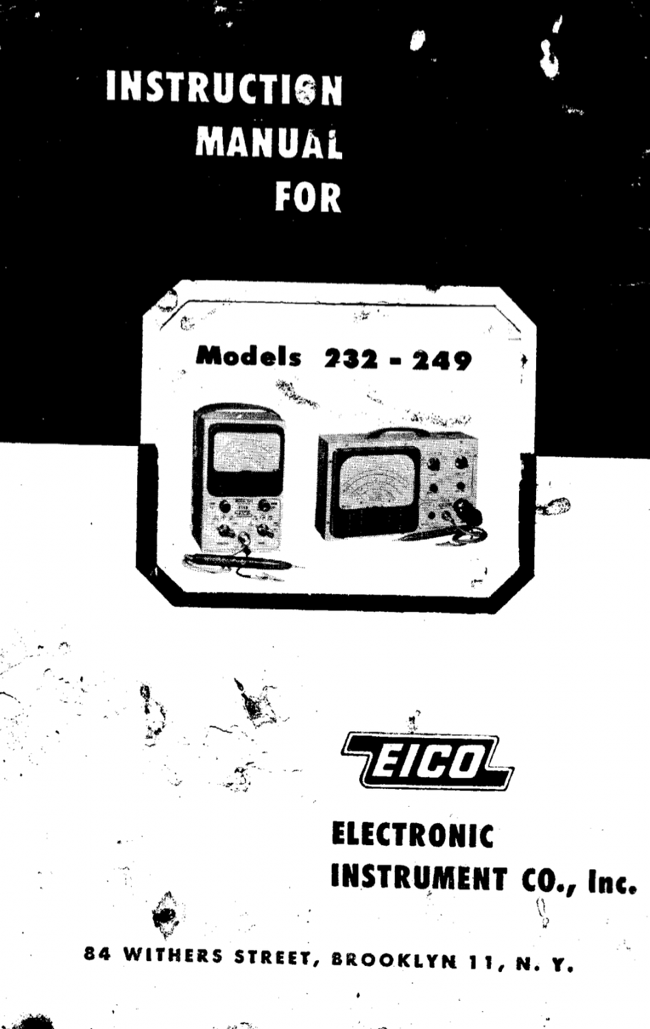 EICO 232 - Instruction Manual 2