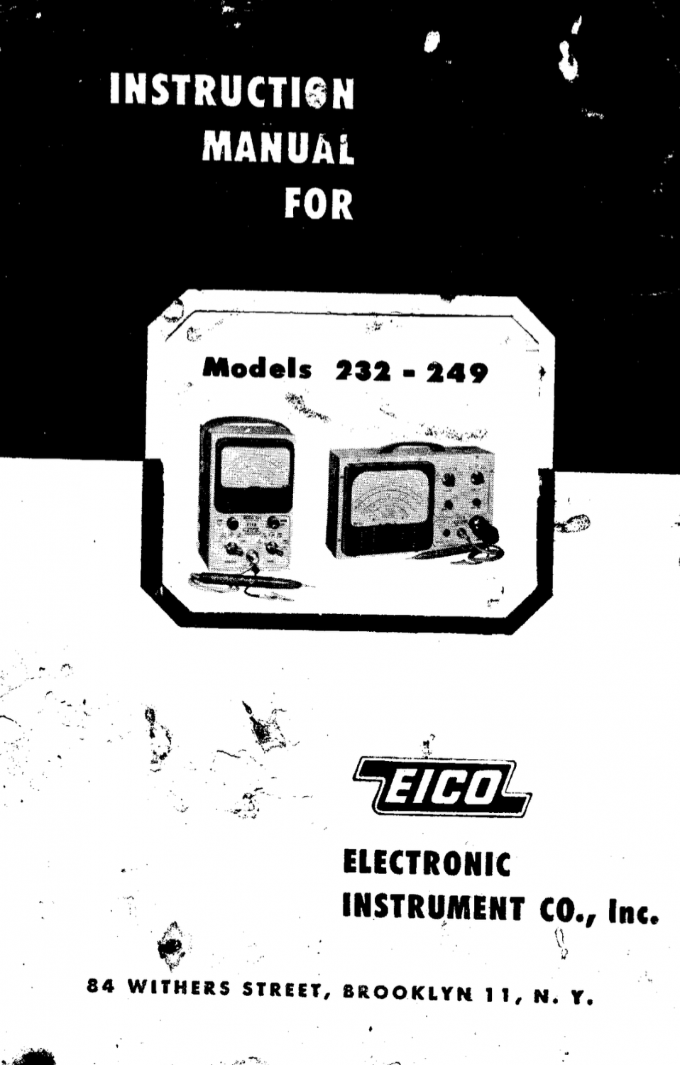 EICO 249 - Instruction Manual 2