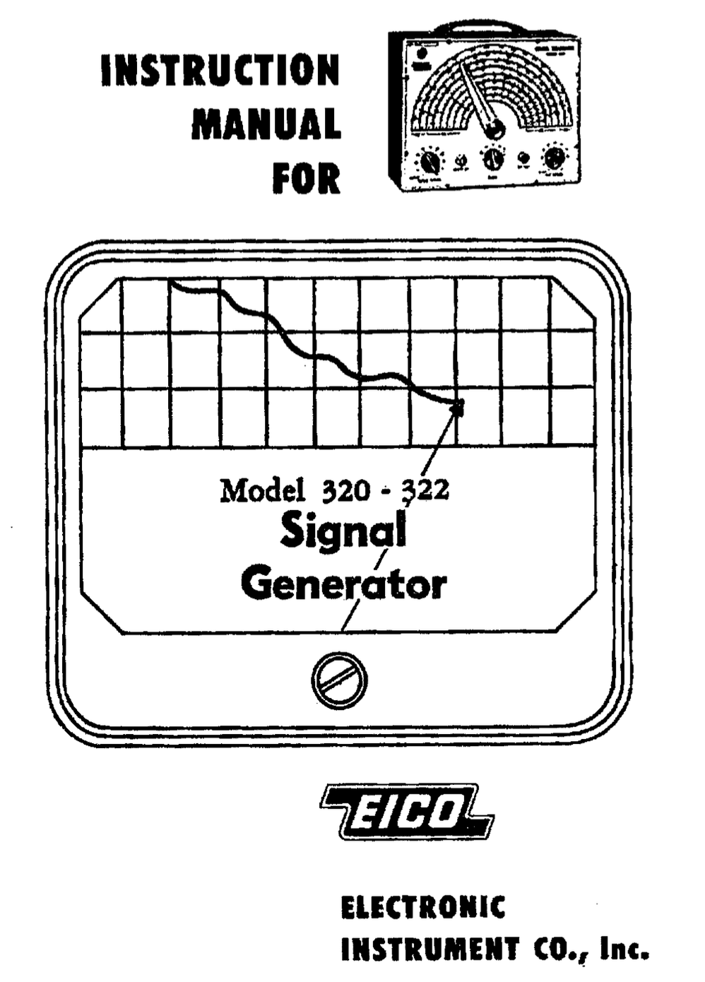 EICO 322 - Instruction Manual 2