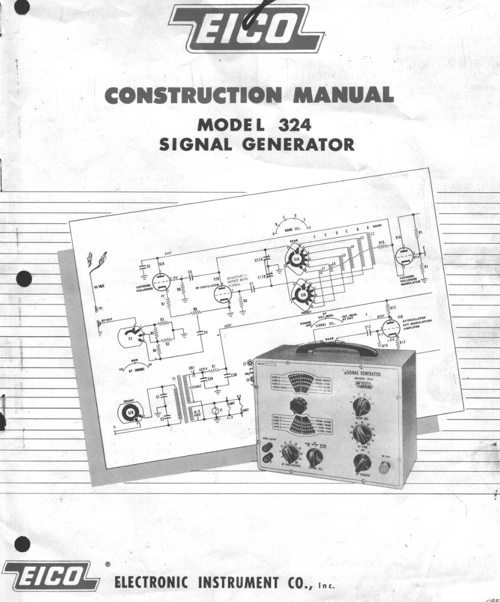 EICO 324 - Construction Manual
