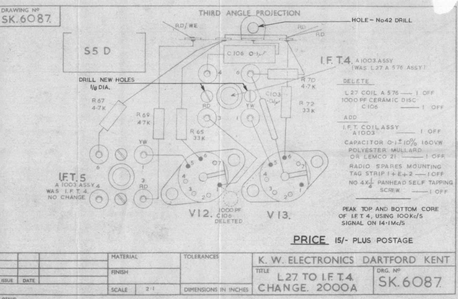 KW-2000A - Factory Mod 15 (IFT Change)