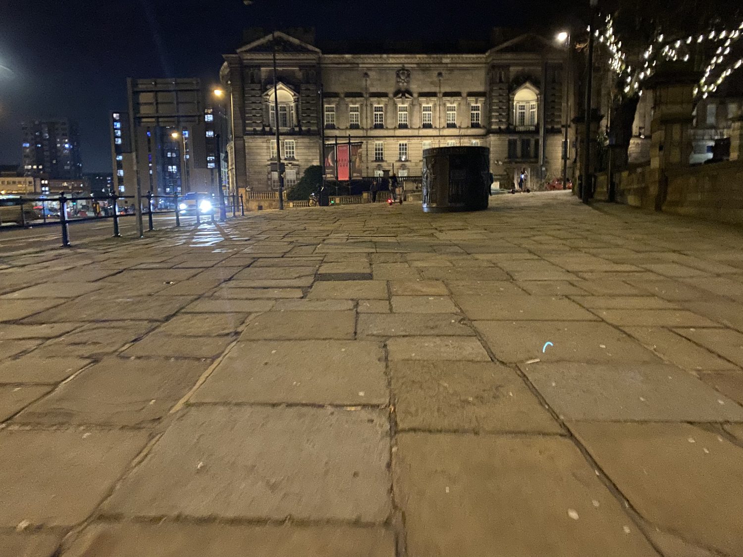 Liverpool Pavement Conditions, not good for wheelchair users.