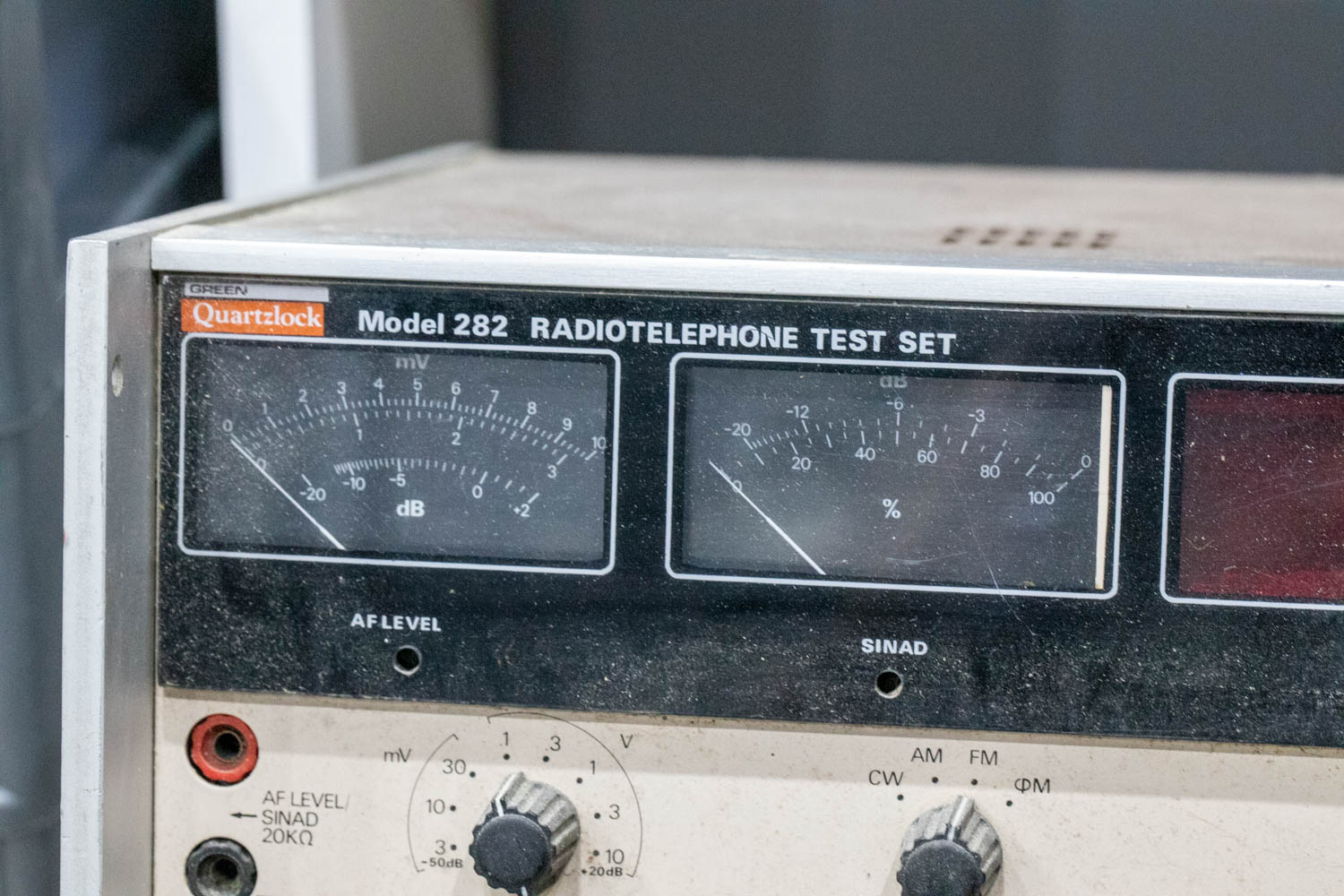 Quartzlock Model 282 Radiotelephone Test Set Restoration Project