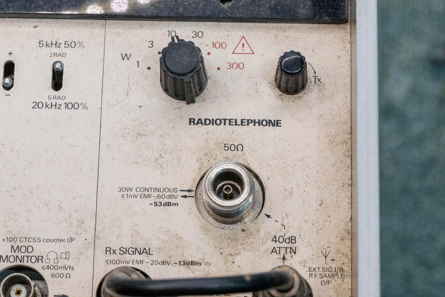 Quartzlock Model 282 Radiotelephone Test Set Restoration Project