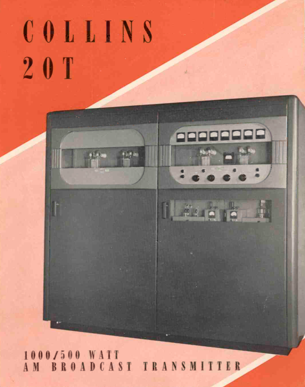 Collins 20T AM Broadcast Transmitter - Brochure