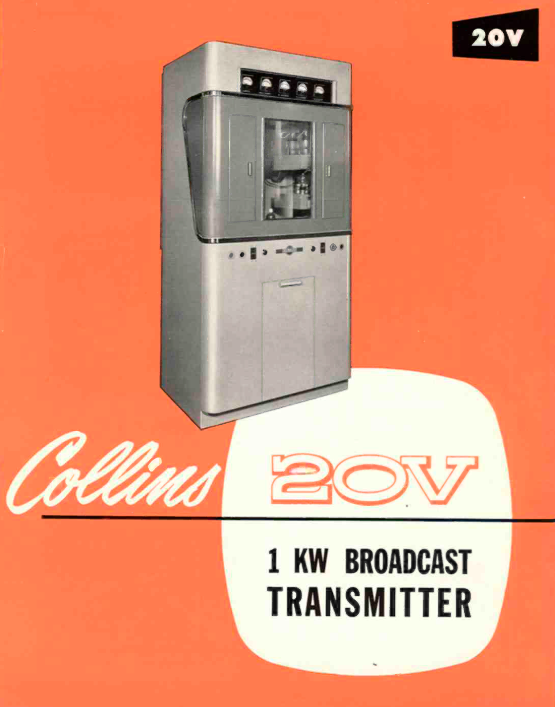 Collins 20V 1KW AM Broadcast Transmitter Brochure