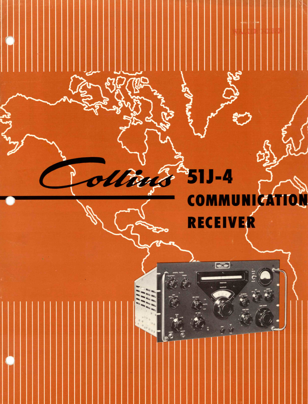 Collins 51J-4 Communications Receiver - Brochure