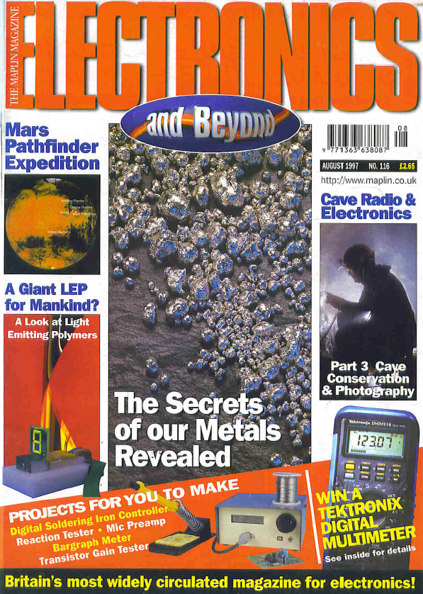 Maplins 'Electronics' Magazine - 1997-08