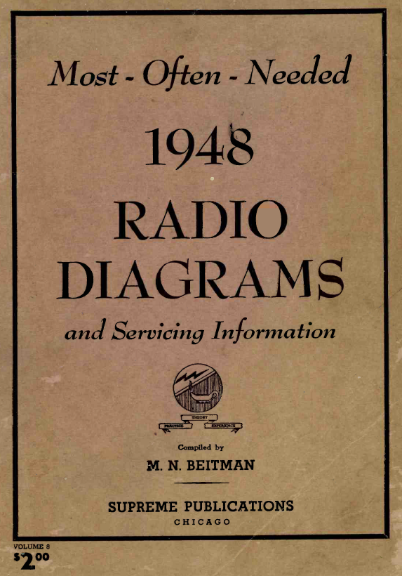 Beitman Radio Diagrams and Servicing Information (1948)