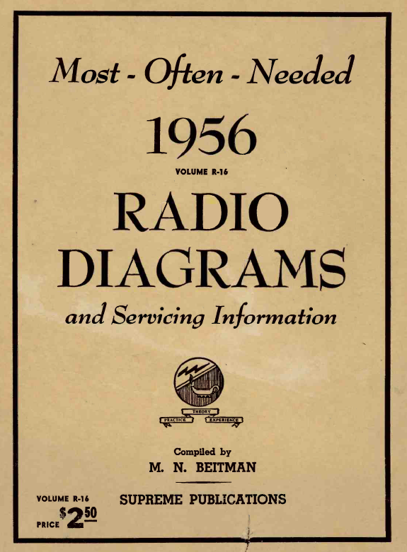 Beitman Radio Diagrams and Servicing Information (1956)