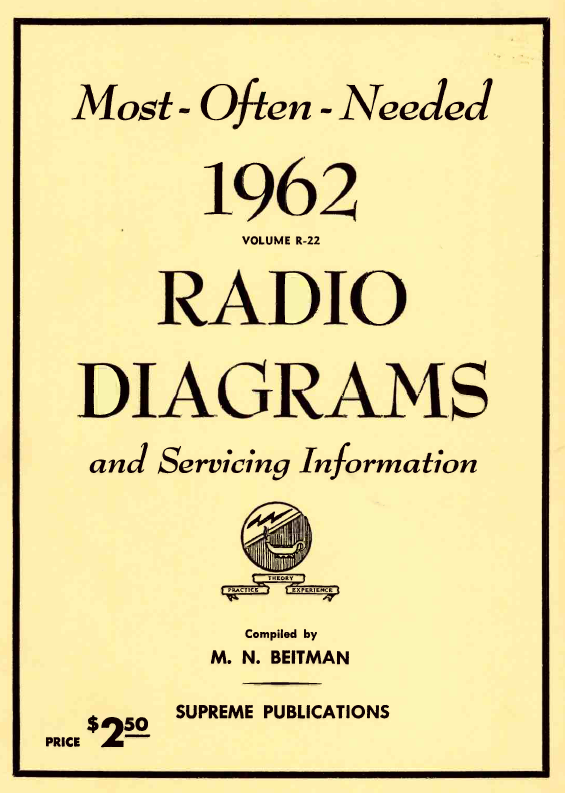 Beitman Radio Diagrams and Servicing Information (1962)