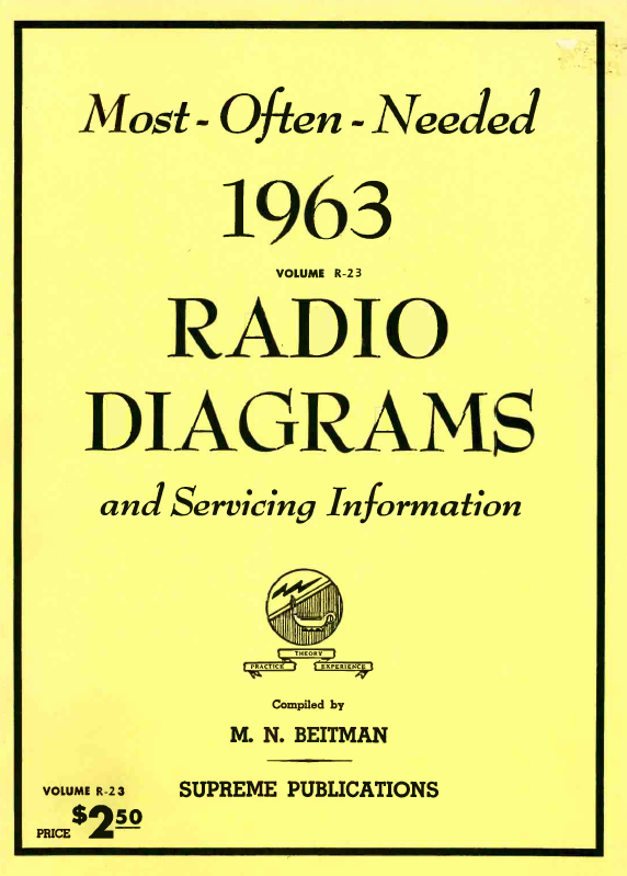 Beitman Radio Diagrams and Servicing Information (1963)