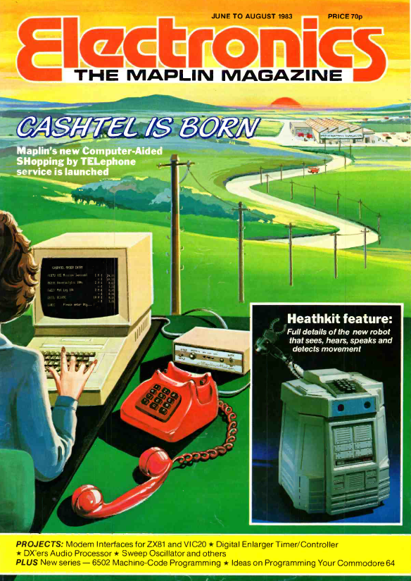 Maplins 'Electronics' Magazine - 1983-06