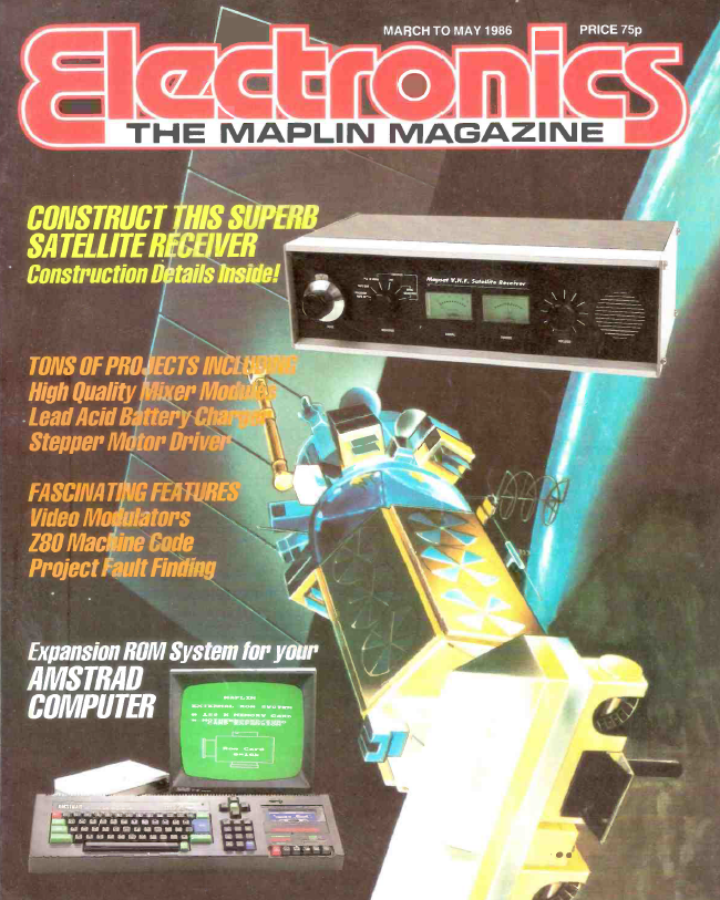 Maplins 'Electronics' Magazine - 1986-03
