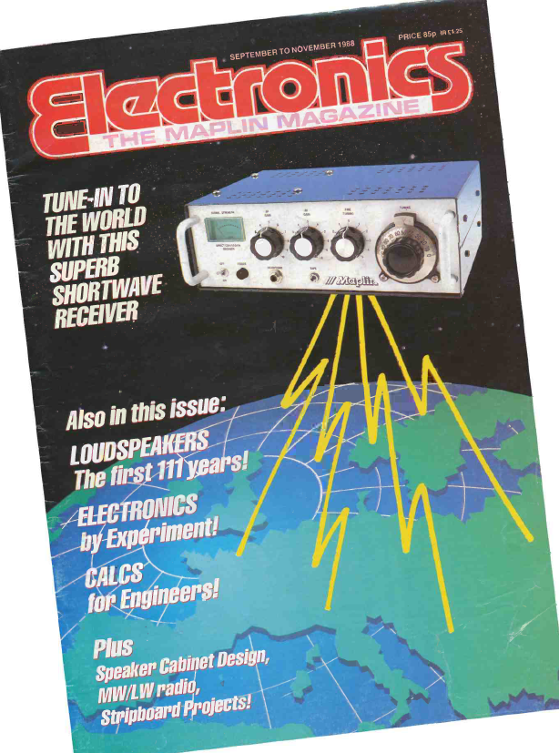 Maplins 'Electronics' Magazine - 1988-09