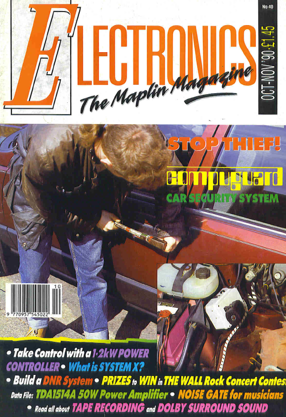 Maplins 'Electronics' Magazine - 1990-10