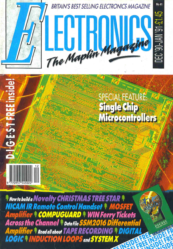 Maplins 'Electronics' Magazine - 1990-12