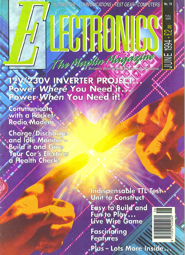 Maplins 'Electronics' Magazine - 1994-06
